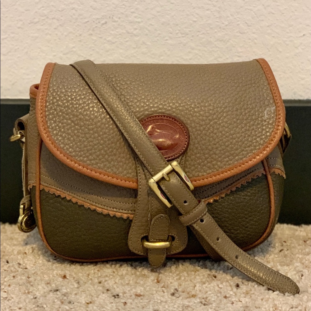 Vintage! Dooney & Bourke saddle bag